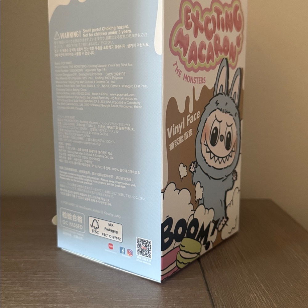 Pop Now The Monsters Macaron Labubu SECRET CHESTNUT COCOA -UNOPENED🤩😍 - Picture 5 of 7